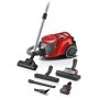 Bosch Serie 6 Bagless Vacuum Cleaner Proanimal Red