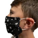 4AKID Adult Fabric Mask - Assorted Colours And Patterns - Natural Teardrop