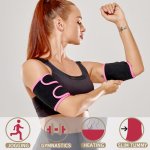 1 Pair Women's Sauna Arm Trimmers - Up To 40CM Easy To Tie Slimming And Anti-cellulite Arm Shapers For Workout