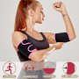 1 Pair Women's Sauna Arm Trimmers - Up To 40cm Easy To Tie Slimming And Anti-Cellulite Arm Shapers For Workout