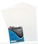 Butterfly A4 Pastel Board 100S White