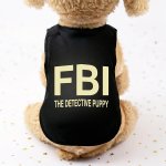 Breathable & Lightweight Dog T-Shirt With Fun Print - Perfect For Indoor outdoor Wear Machine Washable - Ideal For Small To Medi