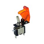 Performance Racing Single Toggle Switch Transparent Amber - Autostyle Motorsport South Africa