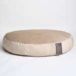 Velvet Dog Bed - Stone XL