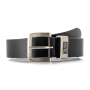 Men&apos S Metal Loop Black Buckle Belts