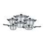 Silver Stainless Steel Stainless Steel 6 Pot