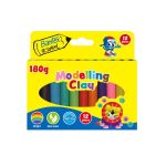 Bantex Modelling Clay 12COL 180G