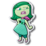 Pixar Inside Out Disgust Jibbitz - Multi Osfa