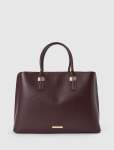 Kate Laptop Metal Detail Tote Bag - 0 Vintage Merlot