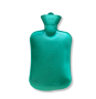 Rubber Ribbed Hot Water Bottle - 2 Pack