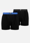 Puma Men Loose Fit Jersey Boxer 2P - Benjamin Blue Combo