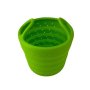 Silicone Grand Collapsible Steamer In Green - Green / Onesize