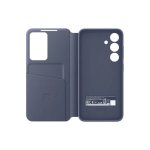 Samsung Official Galaxy S24 Smart View Wallet Case Violet