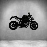 Motorcycle - Grey L 600 X H 380MM