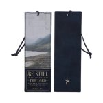 Bookmark - Be Still In The Presence Of The Lord Faux Leather