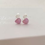 Larah Bubble Gem 925 Sterling Silver Bubble Gem Sn Opal Earrings 6MM