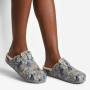 Desi Fur Slip On - Grey Multi - 8