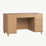 Simple Study Desk Oak