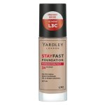 Yardley Stayfast Foundation 30ML - Medium Beige - L3C / 30ML