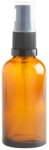 Amber Glass Bottle With Serum Pump - 50ML