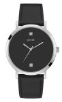 Guess Supernova Mens Dress Silver Analog Watch GW0009G1