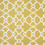 Trellis Mustard Fabric Per Meter