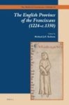 The English Province Of The Franciscans 1224-C.1350 Hardcover