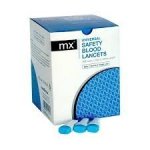 Mx Safety Lancet Universal Blue 23G 200