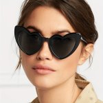 Fashion Glasses Heart-shaped Glasses Party Travel Special
