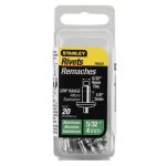 Aluminium Rivets 4 Mm X 3 Mm 20 Pack