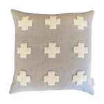 Natura L Punch Needle Crosses Scatter Cover - 50CM X 50CM
