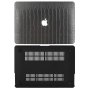 Pu Leather Case Hard Shell For 2022 Macbook Air 13.6 Inch - Croc