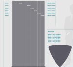 Sign Frame 600X1800MM Triangular Tower