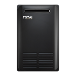 Totai 20L Outdoor Fan Forced Gas Geyser 13/GWH20LF