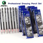 12PCS Marie's Professional Pencil Set For Drawing Sketching Art Graphite Pencils Supplies For Layering Shading & Blending Perfec