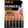Duracell Plus Batteries Aa 6 Pack