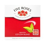 Five Roses Smooth Ceylon Blend Tagless Tea Bags 102 Pk