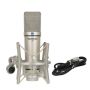 Metal Studio Condenser Microphone For Music Production Podcast Streaming