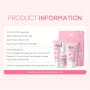 3PCS Set Laikou Japanese Cherry Blossom Skin Care Set 3 Piece Serum Liquid Eye Cream Face Cream Skin Care Kit Gifts