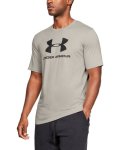 Men's Ua Sportstyle Logo Short Sleeve - Khaki Base Md