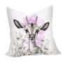 Pink Baby Springbok Luxury Scatter By Nathan Pieterse Large