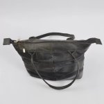 Genuine Leather Patchwork Medium Tote Handbag
