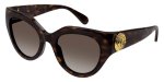 Gucci Womens Ace Sunglasses In Havana Brown - Brown One Size