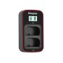 BM058-LPE6 Lcd Dual Battery Charger For Canon LP-E6