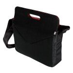 Vax -3001 Tuset Bag 15.6" - Black + Red Interior - With Stylish