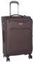 Cellini Smartcase Medium 4 Wheel Trolley Case Walnut