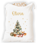 Personalised Christmas Bag - Christmas Tree