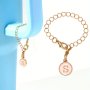 1pc Alphabet Letter Charm Accessories For Stanley Cup Alloy ID Name Initial Letter Chain Charm For Stanley Tumbler Cup Identification Handle Charms