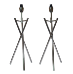 Litex Lamps Tripod Table Lamp Twin Pack