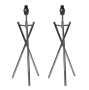 Litex Lamps Tripod Table Lamp Twin Pack
